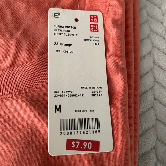 Men’s Orange T-shirt - Picture 2 of 8